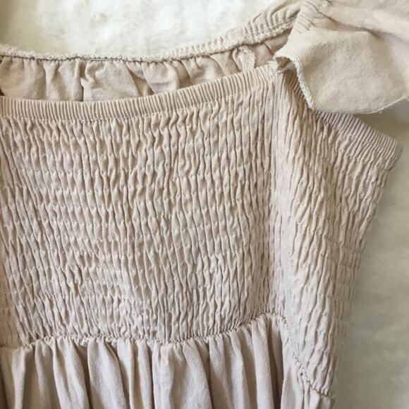 Cupshe Beige Off-Shouder Dress - Picture 8 of 9